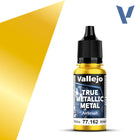 Gamers Guild AZ Vallejo Vallejo True Metallic Metal (Airbrush): Radiant Yellow (18 ml) (Pre-Order) AGD