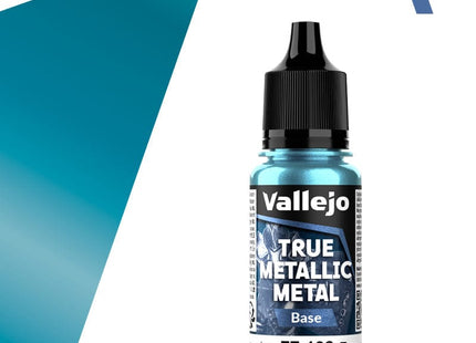 Gamers Guild AZ Vallejo Vallejo True Metallic Metal (Base): Hydra Turquoise (18 ml) (Pre-Order) AGD