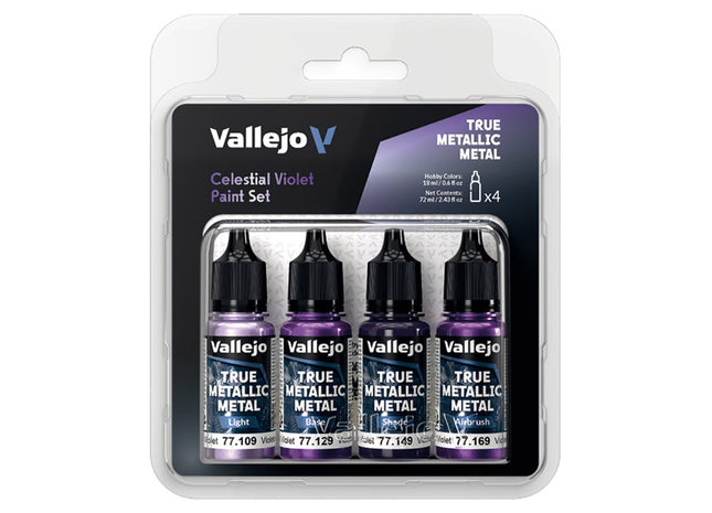 Gamers Guild AZ Vallejo Vallejo: True Metallic Metal - Celestial Violet Color Set (Pre-Order) ACD Distribution