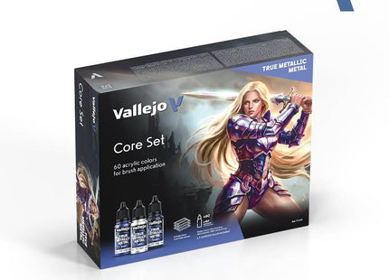 Gamers Guild AZ Vallejo Vallejo: True Metallic Metal - Core Set (Pre-Order) AGD