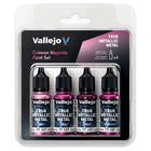 Gamers Guild AZ Vallejo Vallejo: True Metallic Metal - Crimson Magenta Color Set (Pre-Order) ACD Distribution
