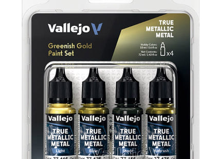 Gamers Guild AZ Vallejo Vallejo: True Metallic Metal - Greenish Gold Color Set (Pre-Order) ACD Distribution