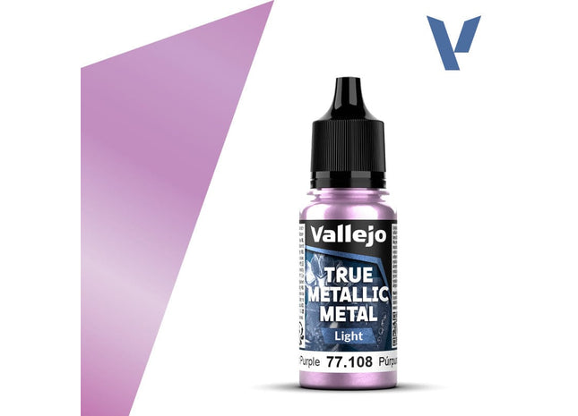 Gamers Guild AZ Vallejo Vallejo True Metallic Metal (Light): Amethyst Purple (18 ml) (Pre-Order) AGD