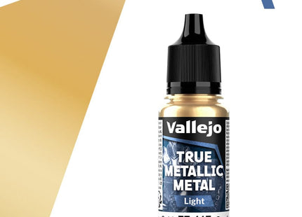 Gamers Guild AZ Vallejo Vallejo True Metallic Metal (Light): Arcane Gold (18 ml) (Pre-Order) AGD