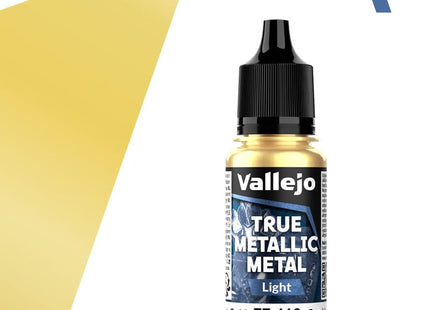Gamers Guild AZ Vallejo Vallejo True Metallic Metal (Light): Greenish Gold (18 ml) (Pre-Order) AGD
