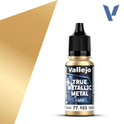 Gamers Guild AZ Vallejo Vallejo True Metallic Metal (Light): Imperial Gold (18 ml) (Pre-Order) AGD