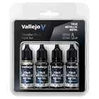 Gamers Guild AZ Vallejo Vallejo: True Metallic Metal - Obsidian Black Color Set (Pre-Order) ACD Distribution