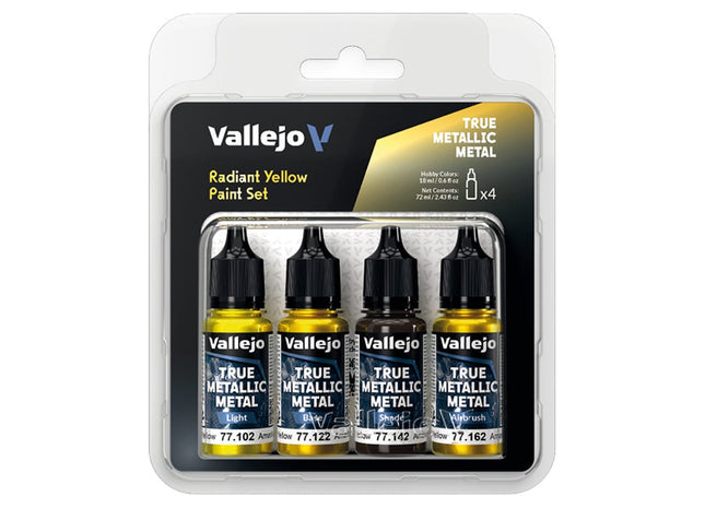 Gamers Guild AZ Vallejo Vallejo: True Metallic Metal - Radiant Yellow Color Set (Pre-Order) ACD Distribution
