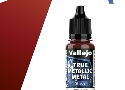 Gamers Guild AZ Vallejo Vallejo True Metallic Metal (Shade): Forged Red (18 ml) (Pre-Order) AGD