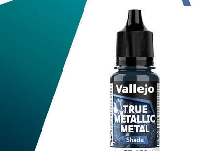 Gamers Guild AZ Vallejo Vallejo True Metallic Metal (Shade): Hydra Turquoise (18 ml) (Pre-Order) AGD