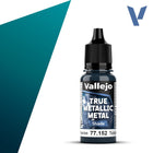 Gamers Guild AZ Vallejo Vallejo True Metallic Metal (Shade): Hydra Turquoise (18 ml) (Pre-Order) AGD