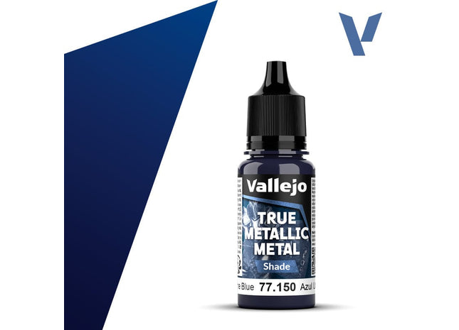 Gamers Guild AZ Vallejo Vallejo True Metallic Metal (Shade): Ultramarine Blue (18 ml) (Pre-Order) AGD