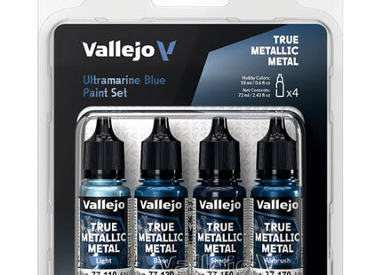 Gamers Guild AZ Vallejo Vallejo: True Metallic Metal - Ultramarine Blue Color Set (Pre-Order) ACD Distribution