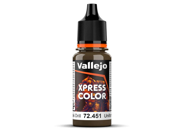 Gamers Guild AZ Vallejo Vallejo: Xpress Color 72.451 Khaki Drill HobbyTyme