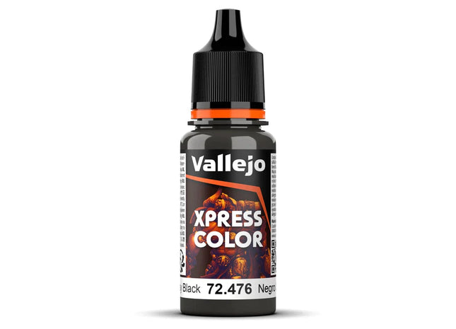 Gamers Guild AZ Vallejo Vallejo: Xpress Color 72.476 Greasy Black HobbyTyme
