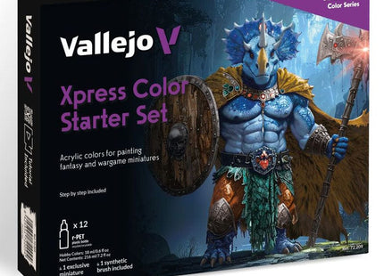 Gamers Guild AZ Vallejo Vallejo: Xpress Color Starter Set - Paint Set Discontinue