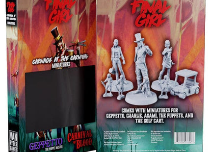 Gamers Guild AZ Van Ryder Games Final Girl: Carnage at the Carnival Miniatures (Pre-Order) Van Ryder Games