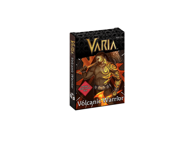 Gamers Guild AZ Varia Varia:  Single Class Deck - Volcanic Warrior Tabletop XCG