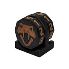 Gamers Guild AZ Viper Sleeves Viper Copperhead Life Counter – Black w/ Orange Viper Sleeves