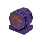 Gamers Guild AZ Viper Sleeves Viper Copperhead Life Counter – Purple w/ Black Viper Sleeves