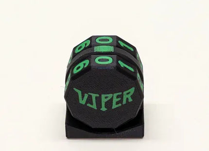 Gamers Guild AZ Viper Sleeves Viper Life Counter: Green Viper Sleeves
