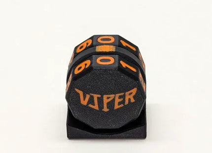 Gamers Guild AZ Viper Sleeves Viper Life Counter: Orange Viper Sleeves