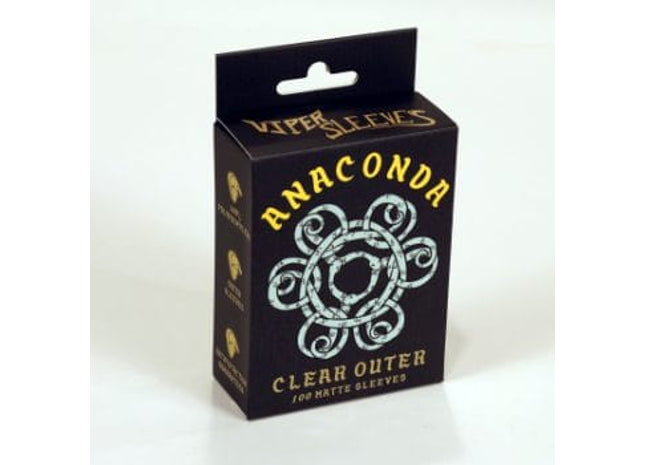 Gamers Guild AZ Viper Sleeves Viper Sleeves: Anaconda - Standard Clear Outer Sleeves (100ct) Viper Sleeves