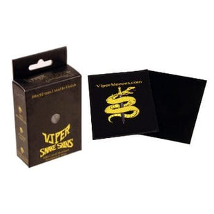 Gamers Guild AZ Viper Sleeves Viper Snakeskins: Black Matte Standard (100ct) Viper Sleeves