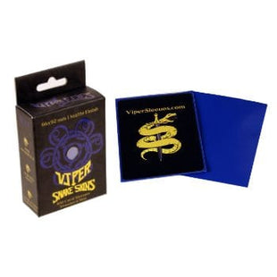 Gamers Guild AZ Viper Sleeves Viper Snakeskins: Blue Matte Standard (100ct) Viper Sleeves