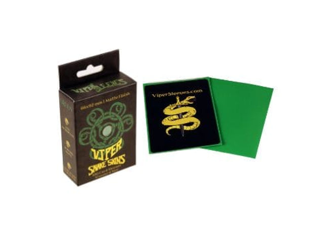 Gamers Guild AZ Viper Sleeves Viper Snakeskins: Green Matte Standard (100ct) Viper Sleeves