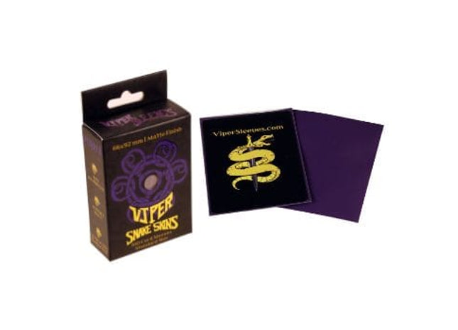 Gamers Guild AZ Viper Sleeves Viper Snakeskins: Purple Matte Standard (100ct) Viper Sleeves