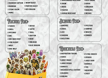 Gamers Guild AZ Wanderer's Emporium Wanderer's Emporium Minis: DM Starter Pack (Pre-Order) Quartermaster Direct