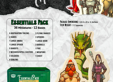 Gamers Guild AZ Wanderer's Emporium Wanderer's Emporium Minis: Essentials Pack (Pre-Order) Quartermaster Direct