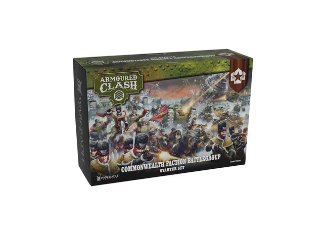 Gamers Guild AZ Warcradle Studios Armoured Clash: Commonwealth Faction Battlegroup - Starter Set Occam Distribution