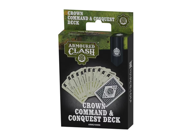 Gamers Guild AZ Warcradle Studios Armoured Clash: Crown Command & Conquest Deck Occam Distribution