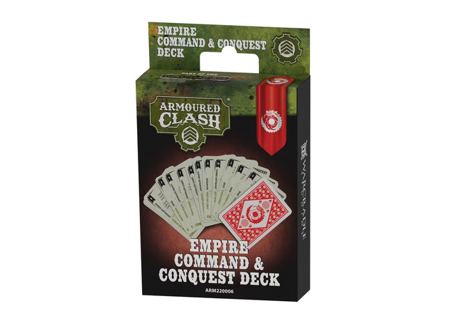 Gamers Guild AZ Warcradle Studios Armoured Clash: Empire Command & Conquest Deck Occam Distribution