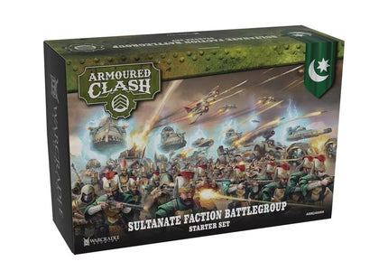 Gamers Guild AZ Warcradle Studios Armoured Clash: Sultanate Faction Battlegroup - Starter Set Occam Distribution