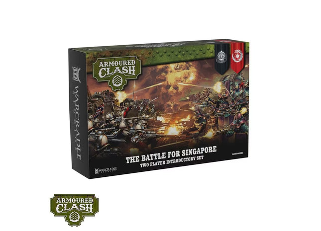 Gamers Guild AZ Warcradle Studios Armoured Clash: The Battle for Singapore - Two Player Introductory Set Occam Distribution