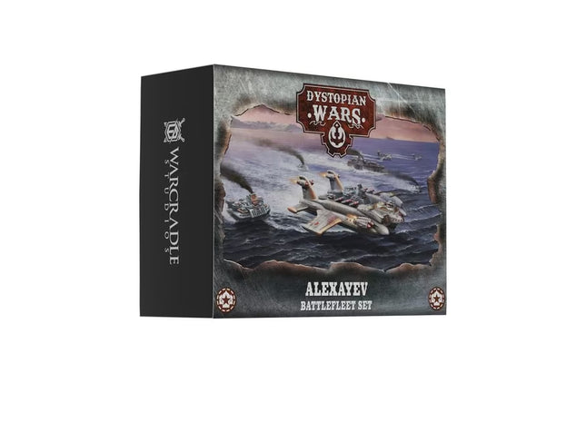 Gamers Guild AZ Warcradle Studios Dystopian Wars: Alexayev Battlefleet Set Occam Distribution