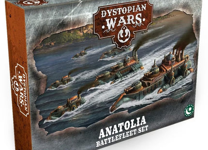 Gamers Guild AZ Warcradle Studios Dystopian Wars: Anatolia Battlefleet Set Occam Distribution