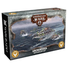 Gamers Guild AZ Warcradle Studios Dystopian Wars: Archimedes Battlefleet Set Occam Distribution