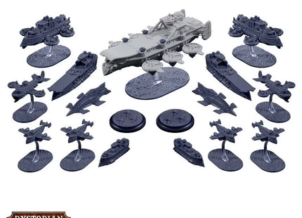 Gamers Guild AZ Warcradle Studios Dystopian Wars: Avalon Battlefleet Set Occam Distribution