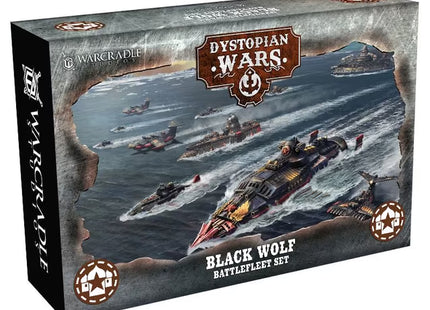 Gamers Guild AZ Warcradle Studios Dystopian Wars: Black Wolf Battlefleet Set Occam Distribution