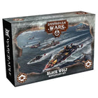 Gamers Guild AZ Warcradle Studios Dystopian Wars: Black Wolf Battlefleet Set Occam Distribution