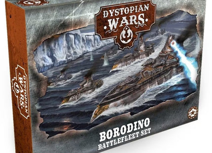Gamers Guild AZ Warcradle Studios Dystopian Wars: Borodino Battlefleet Set Occam Distribution