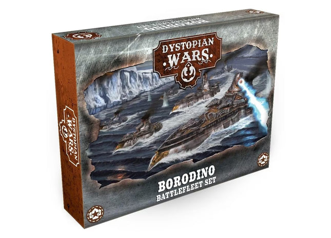 Gamers Guild AZ Warcradle Studios Dystopian Wars: Borodino Battlefleet Set Occam Distribution
