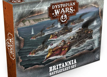 Gamers Guild AZ Warcradle Studios Dystopian Wars: Britannia Battlefleet Set Occam Distribution