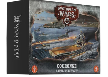 Gamers Guild AZ Warcradle Studios Dystopian Wars: Couronne Battlefleet Set Occam Distribution