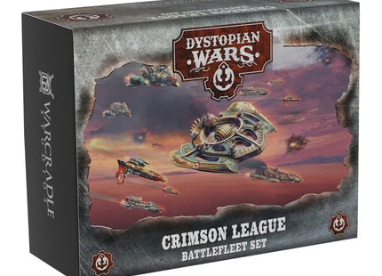 Gamers Guild AZ Warcradle Studios Dystopian Wars: Crimson League Battlefleet Set Occam Distribution