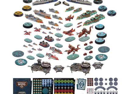 Gamers Guild AZ Warcradle Studios Dystopian Wars: Dominion of the Dragon - Two Player Starter Set Occam Distribution